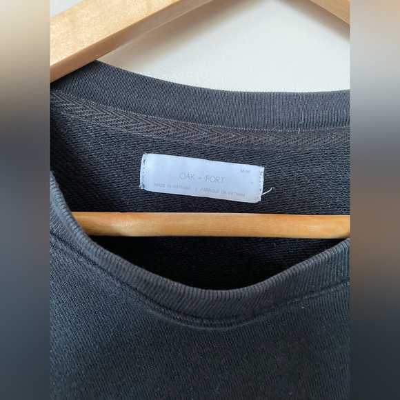 Oak + Fort Cropped Crewneck - Picture 2 of 2